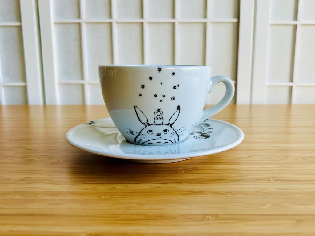 Tasse mit Untertasse „Totoro und Katzenbus“ 350 ml