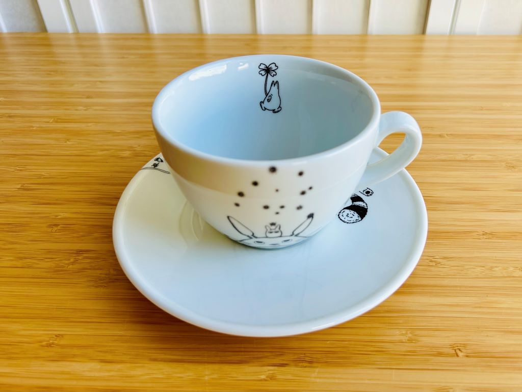 Tasse mit Untertasse „Totoro und Katzenbus“ 350 ml