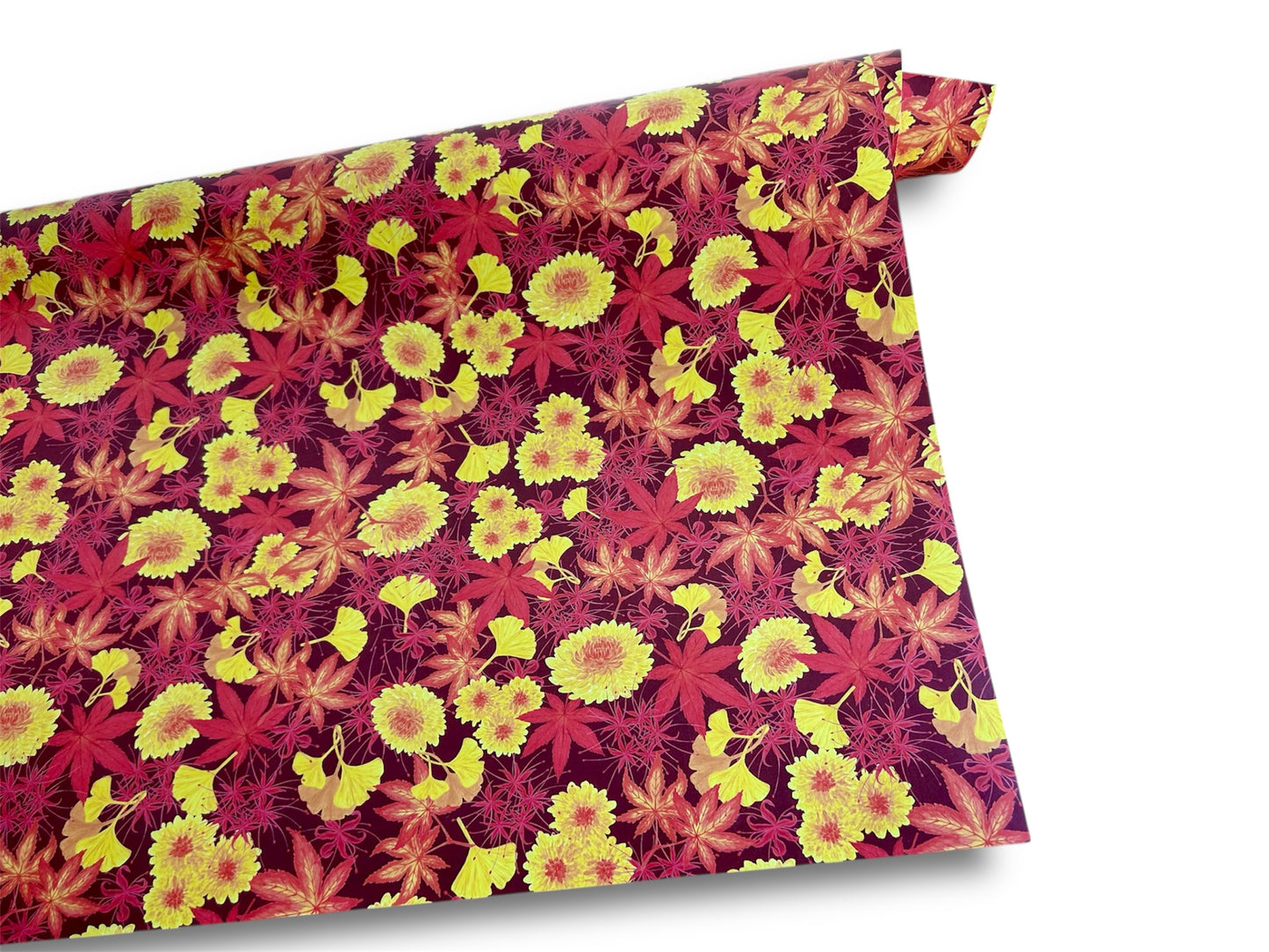 Wrapping paper "Autumn-colored park" 475 x 680 mm