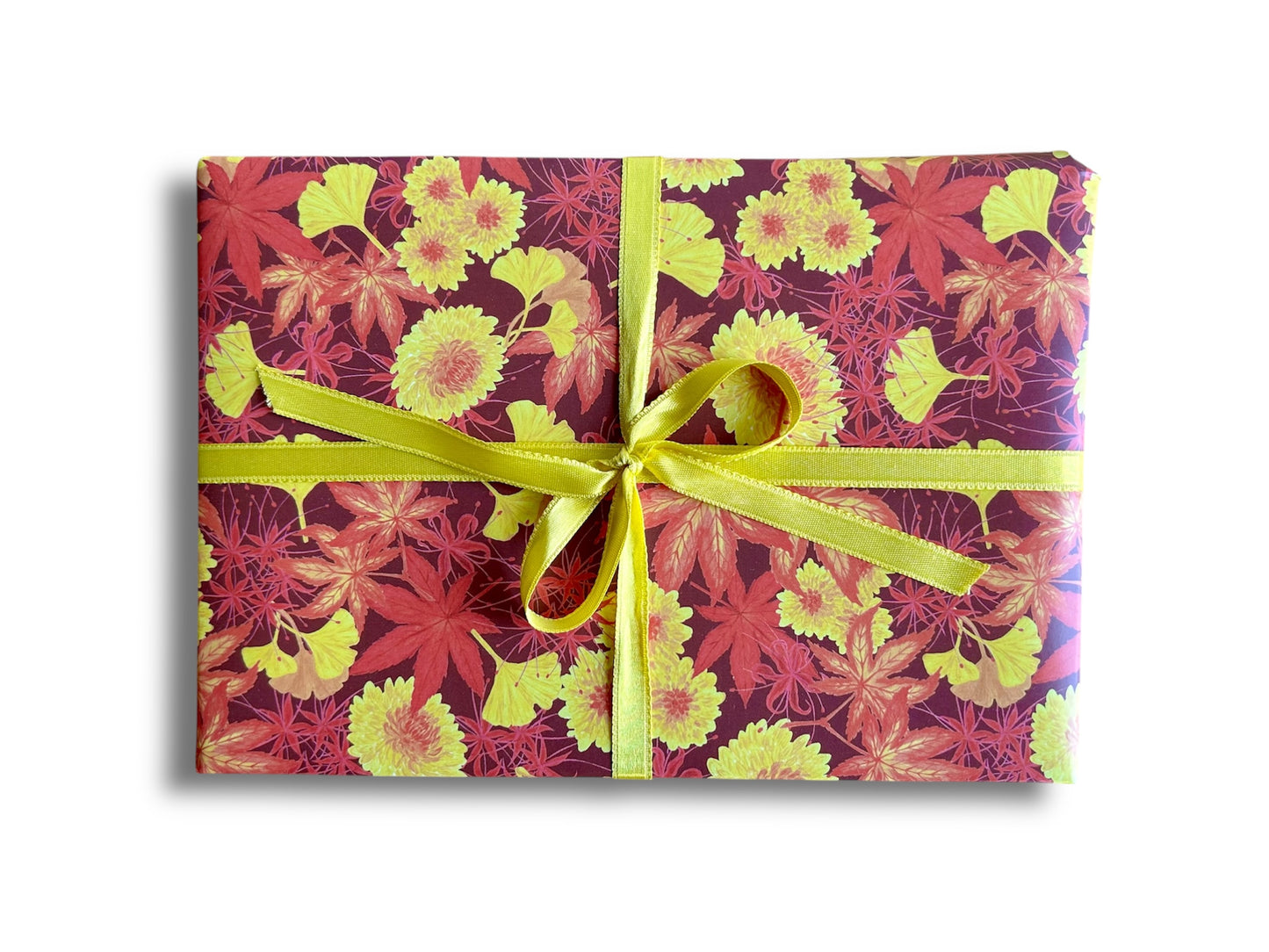 Wrapping paper "Autumn-colored park" 475 x 680 mm