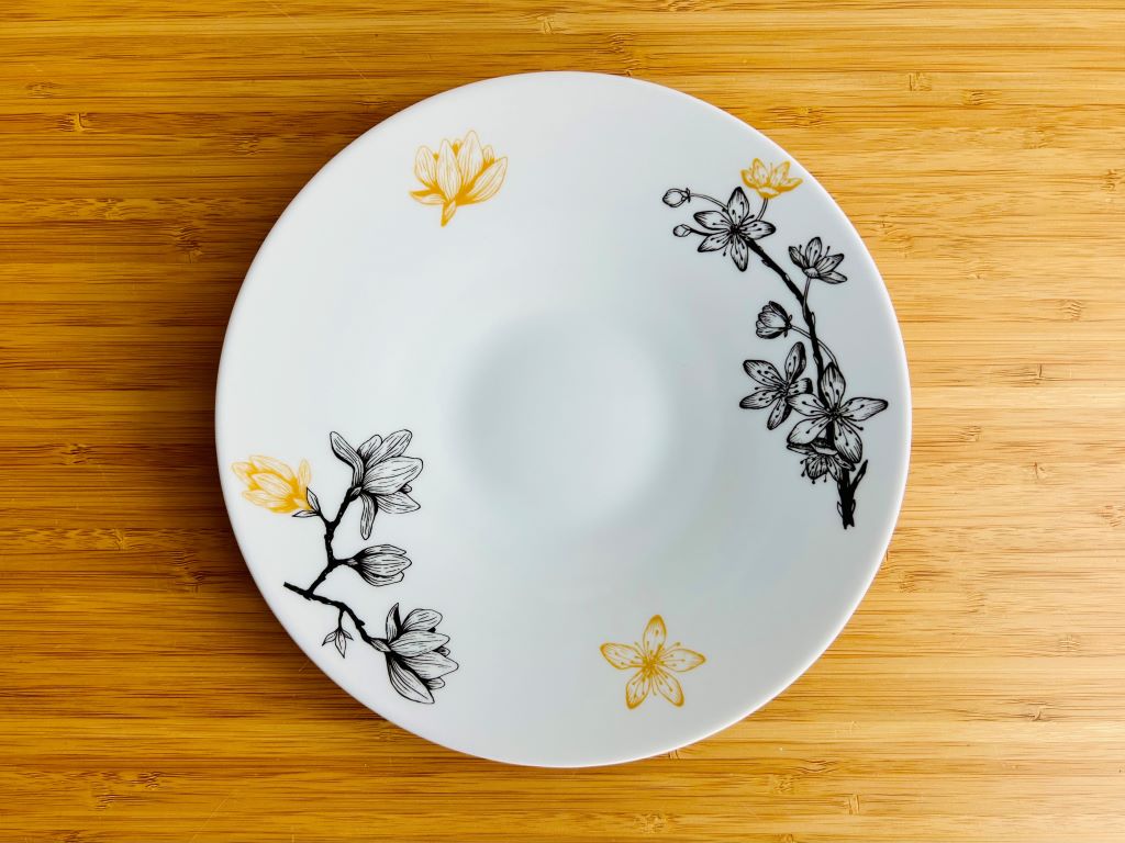 Dessertteller "Frühling Japan" Durchmesser 20 cm