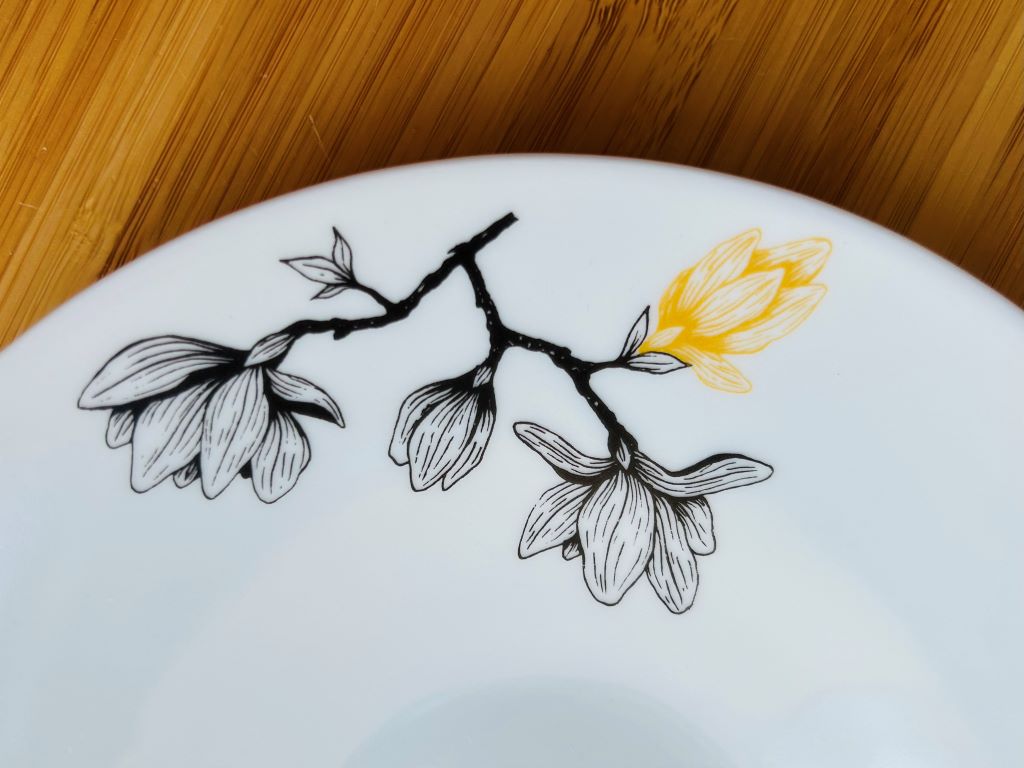 Dessertteller "Frühling Japan" Durchmesser 20 cm