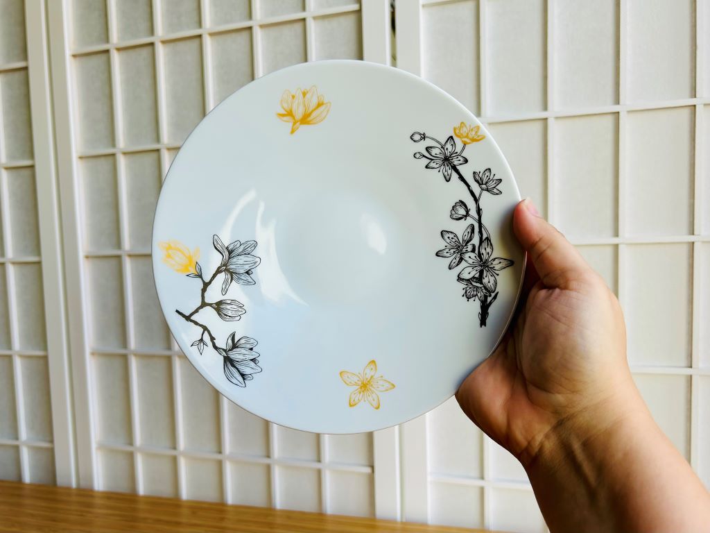 Dessertteller "Frühling Japan" Durchmesser 20 cm
