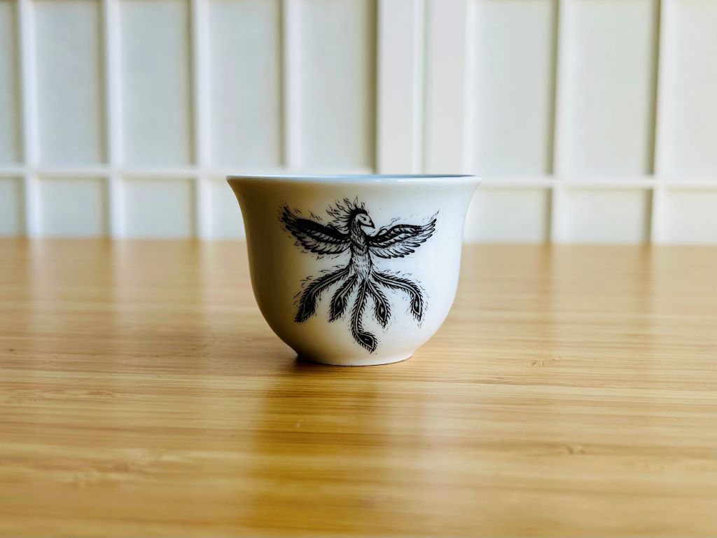Sake and Tea Cup "Phoenix" 50 ml