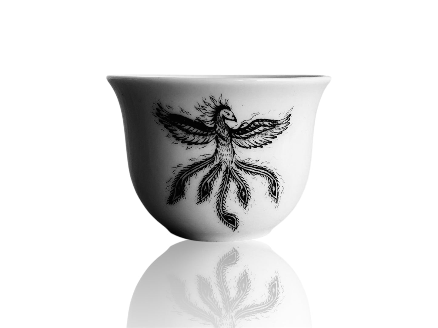 Sake and Tea Cup "Phoenix" 50 ml