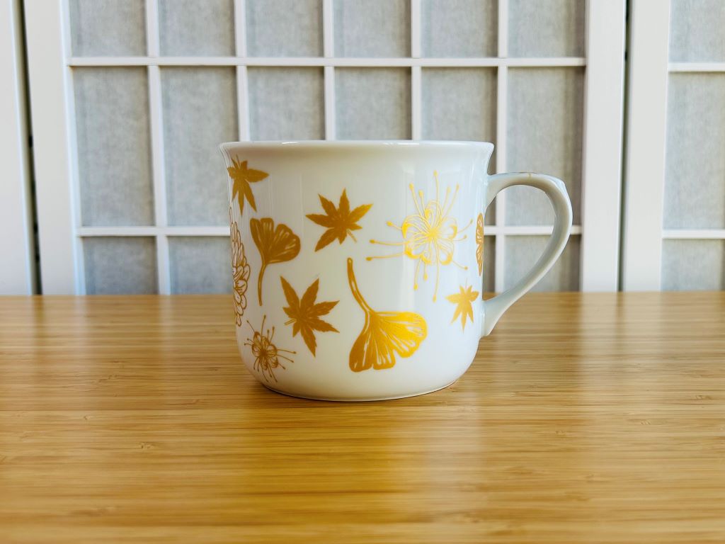 Large mug "Park in Autumn Colors" 650 ml