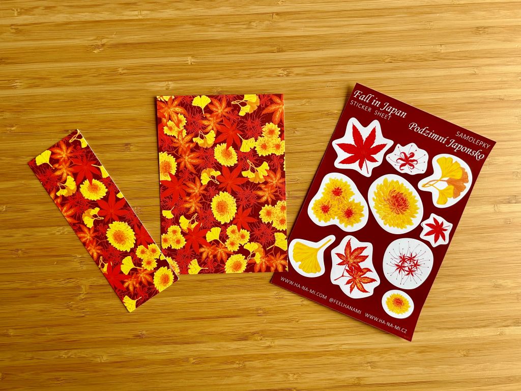 Stickers "Park in Autumn Colours" colourful