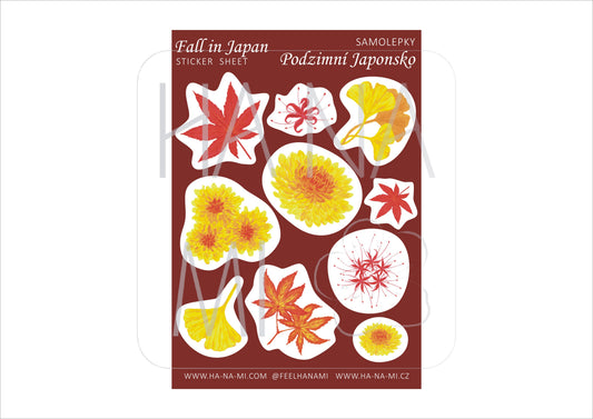 Stickers "Park in Autumn Colours" colourful