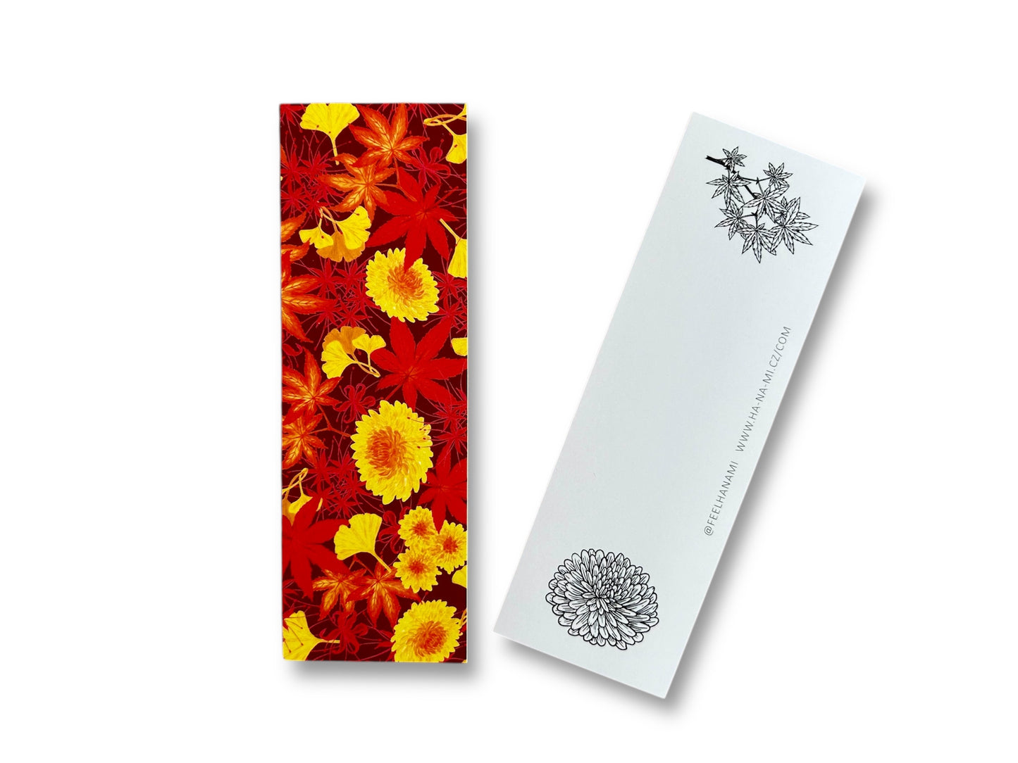 Bookmark "Park in Autumn Colours" 15 x 5 cm