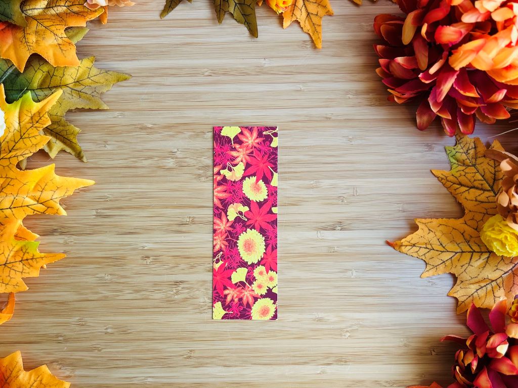 Bookmark "Park in Autumn Colours" 15 x 5 cm