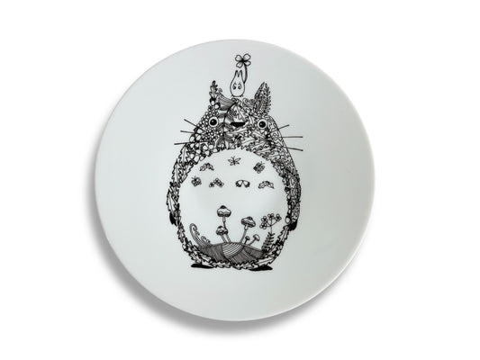Dessert plate "Totoro", diameter 20 cm