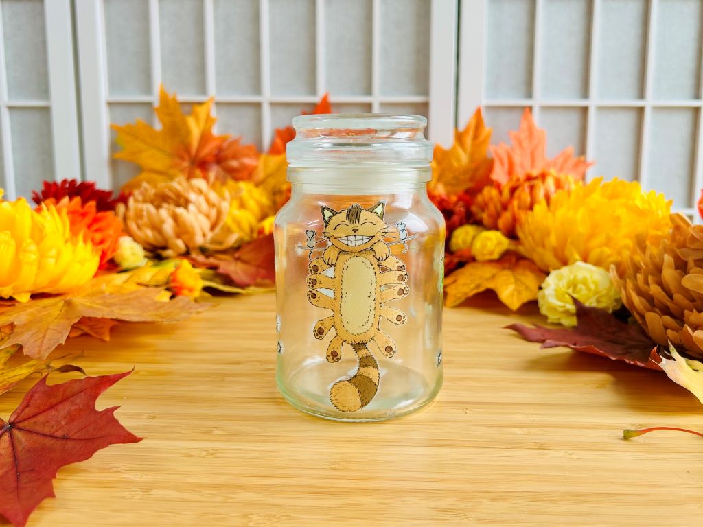 "Totoro" glass jar
