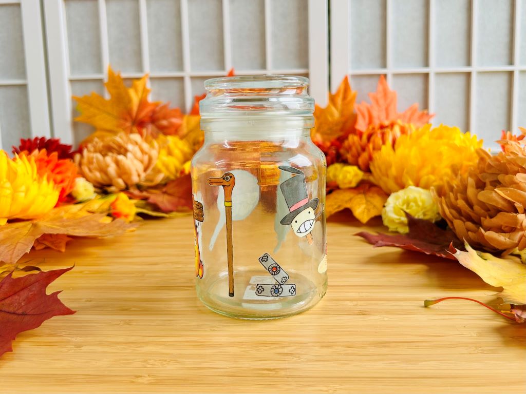 "Love & Magic" Glass Jar