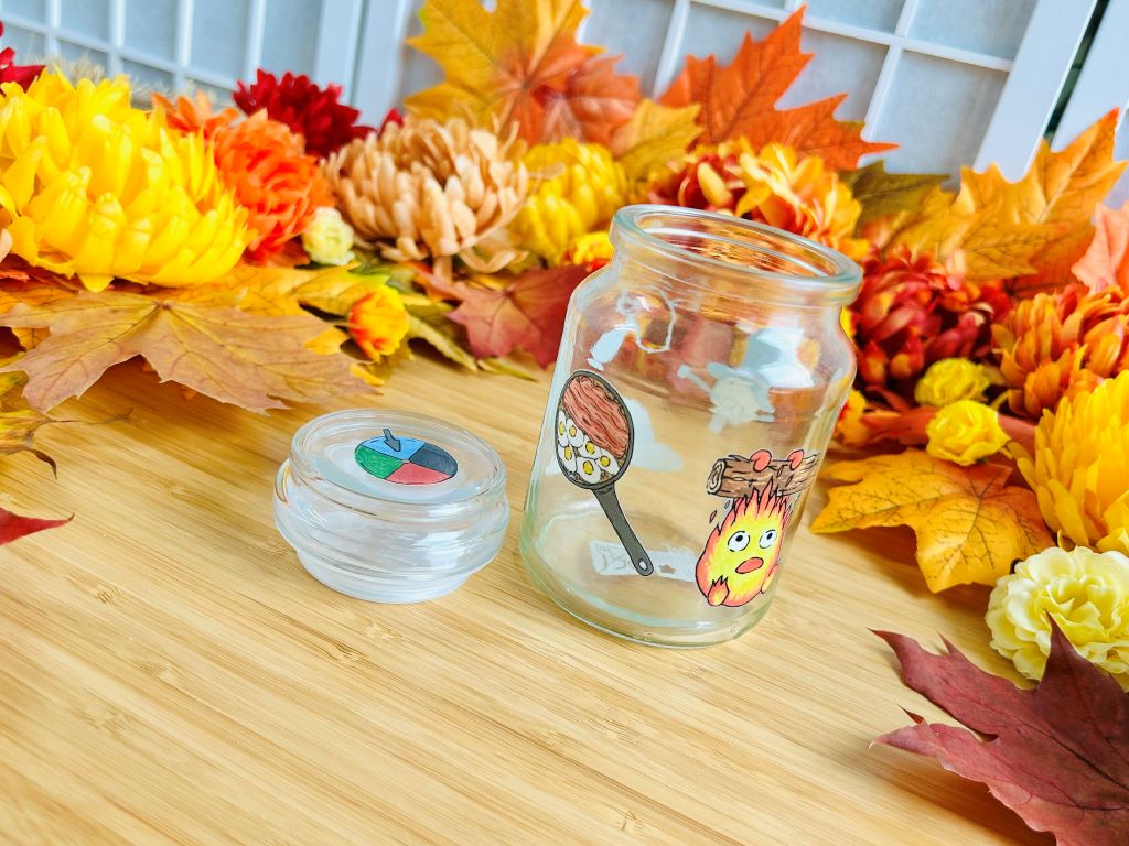 "Love & Magic" Glass Jar