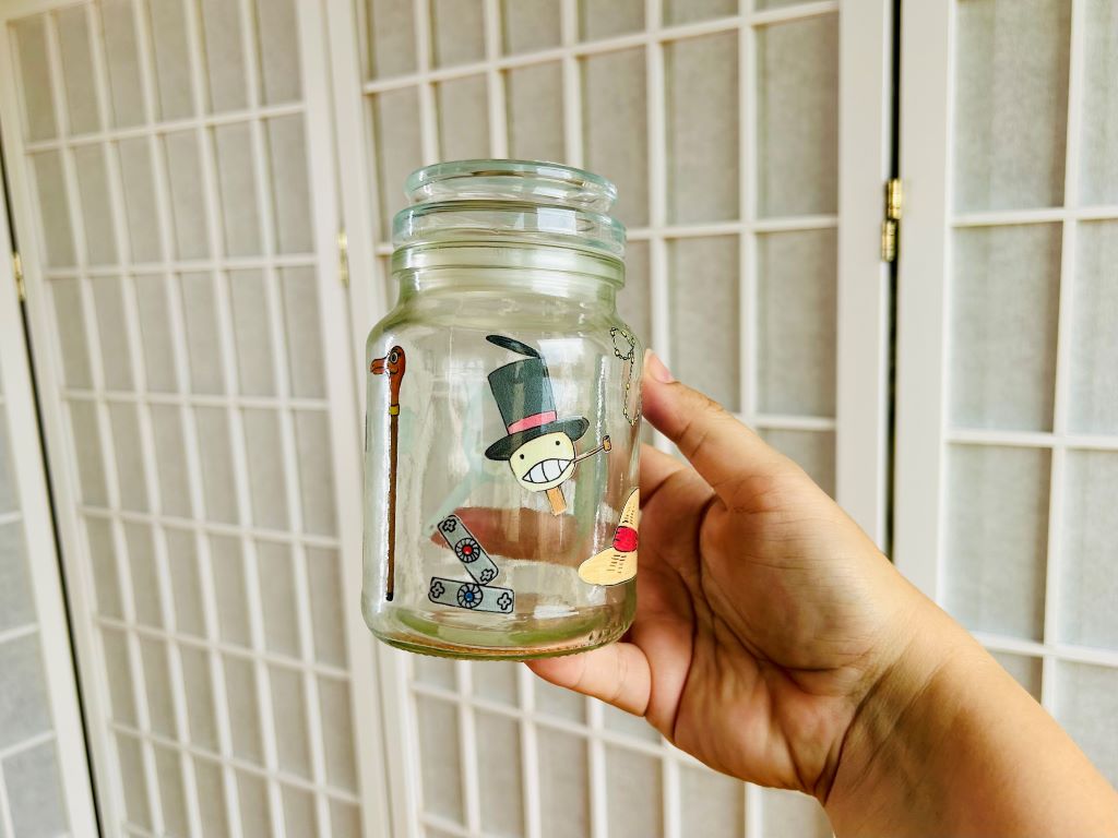 "Love & Magic" Glass Jar