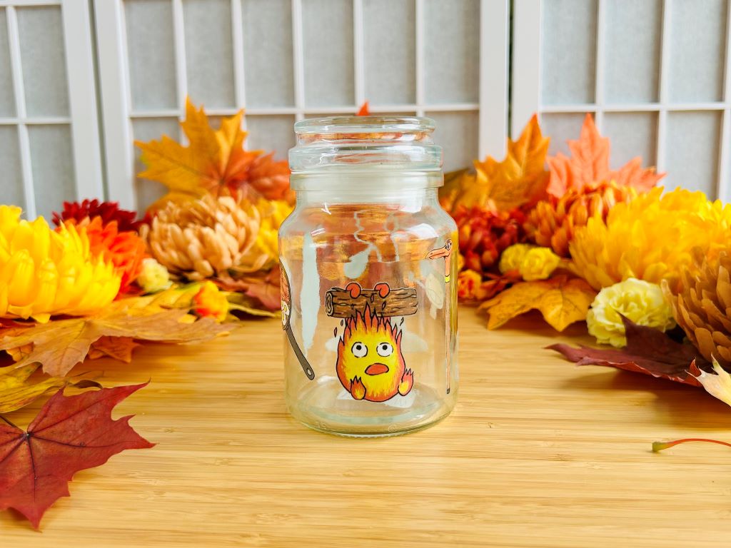 "Love & Magic" Glass Jar