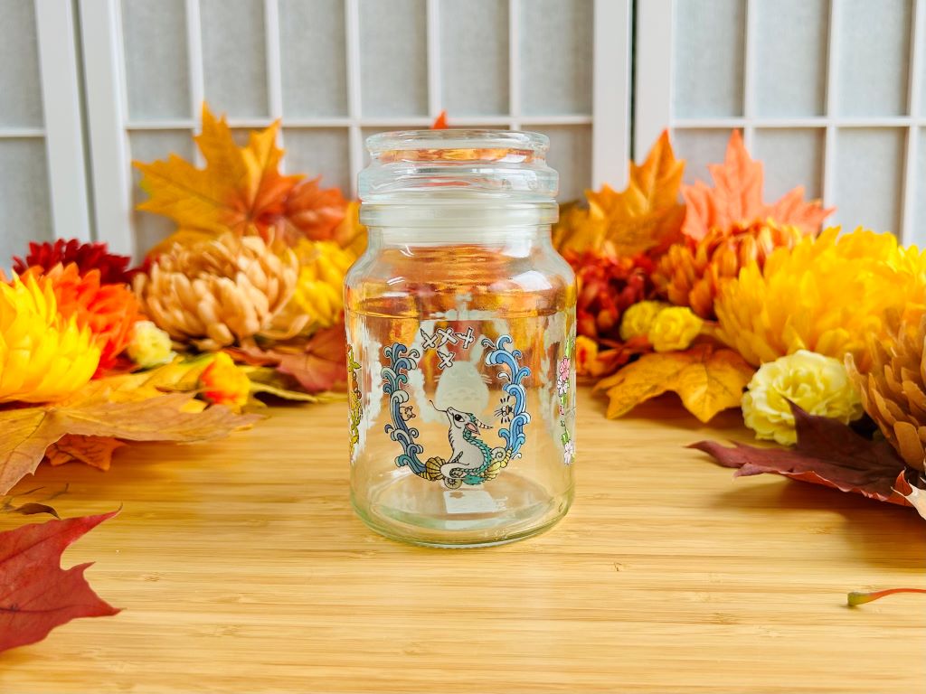 Glass jar "Cute Animals"