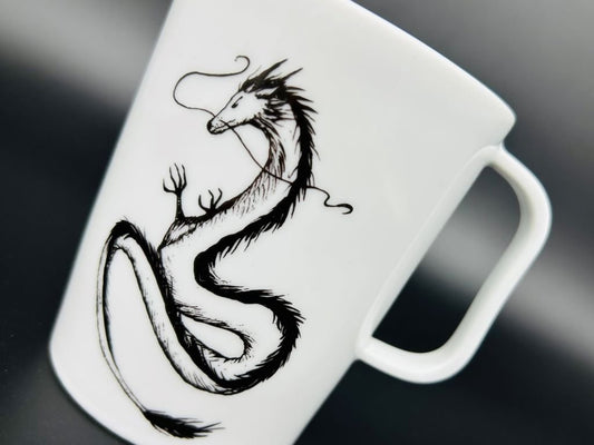 Mug + spoon set "Dragon"