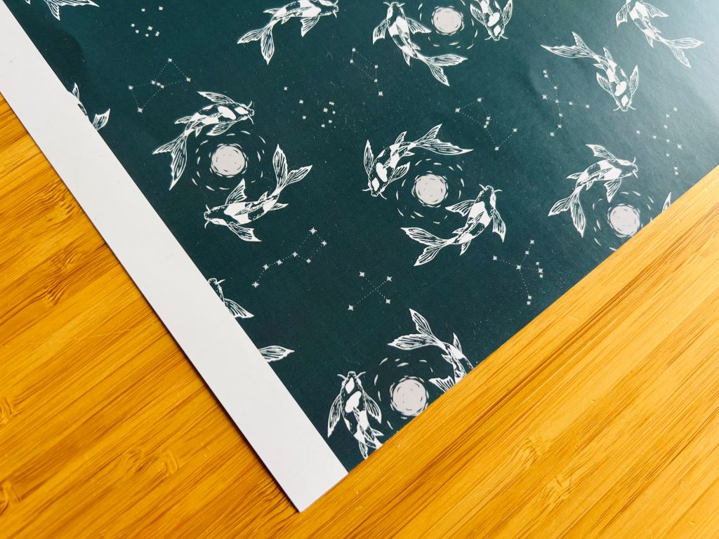 Wrapping paper set "Four Seasons" 475 x 680 mm