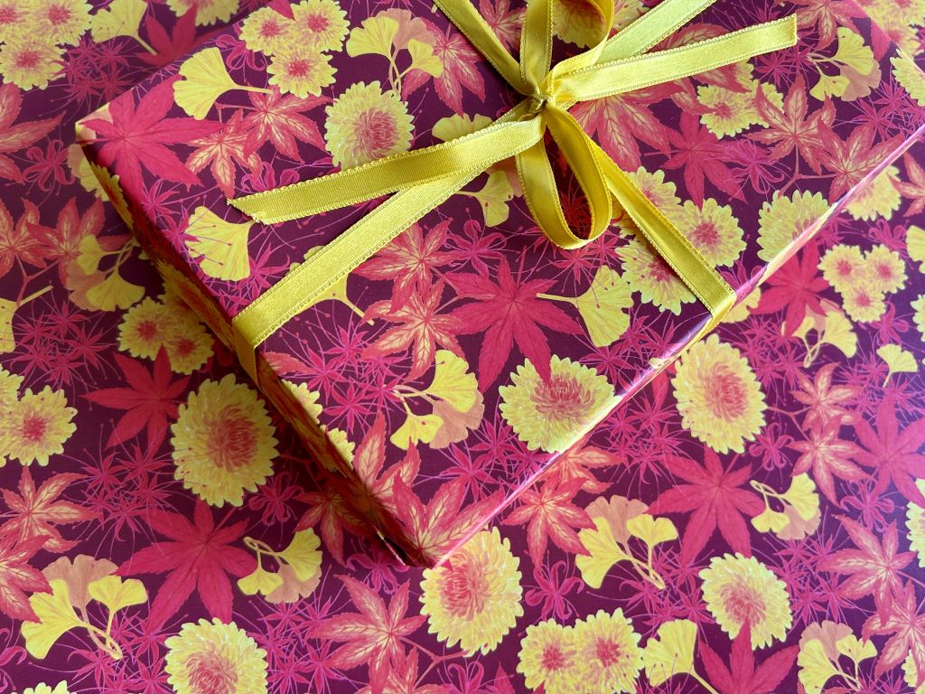Wrapping paper set "Four Seasons" 475 x 680 mm