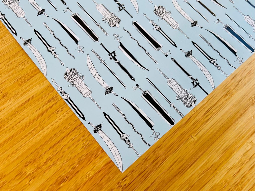"Anime" wrapping paper set 475 x 680 mm