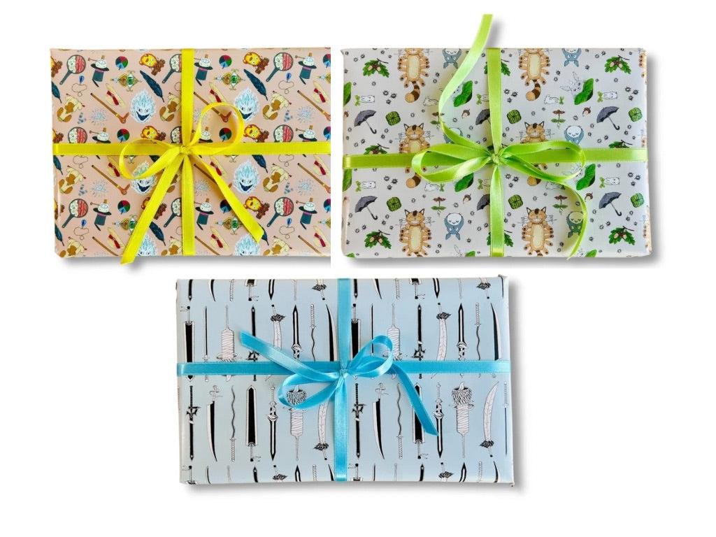 "Anime" wrapping paper set 475 x 680 mm