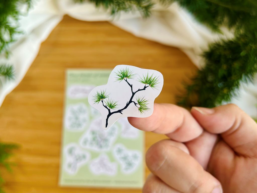 Stickers "Three Winter Friends"