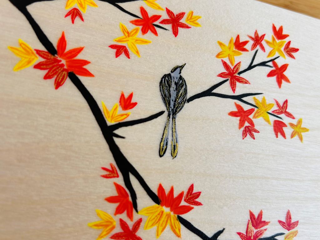 Geschenkset „Herbstabend“ für Essstäbchen und Stäbchenablagen