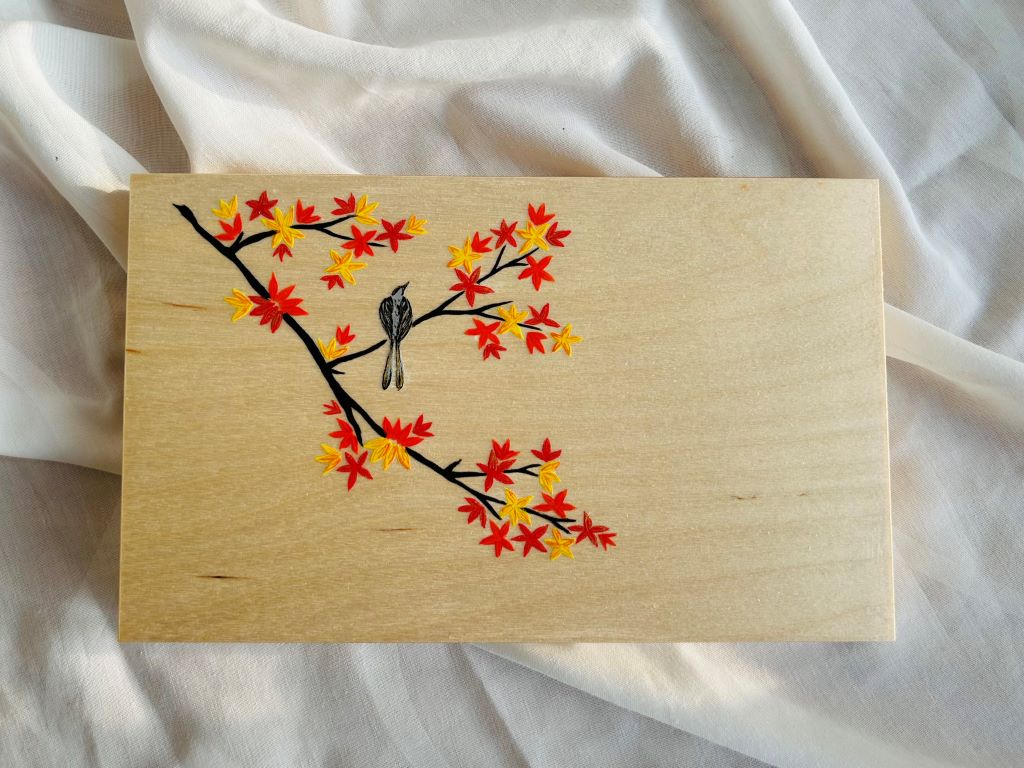 Geschenkset „Herbstabend“ für Essstäbchen und Stäbchenablagen