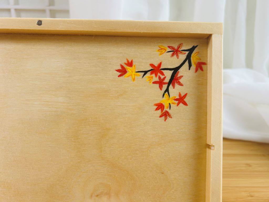Geschenkset „Herbstabend“ für Essstäbchen und Stäbchenablagen