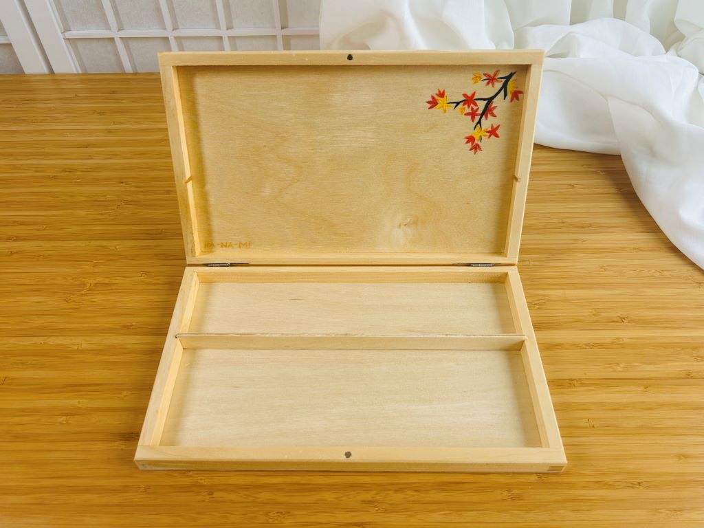 Geschenkset „Herbstabend“ für Essstäbchen und Stäbchenablagen
