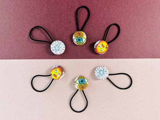 small hair elastic "Love & Magic"