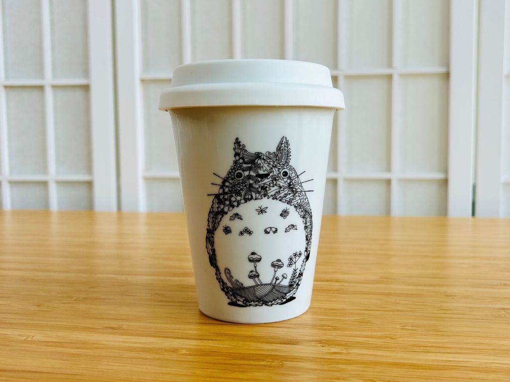 To-Go mug "Totoro coloring book" 300 ml