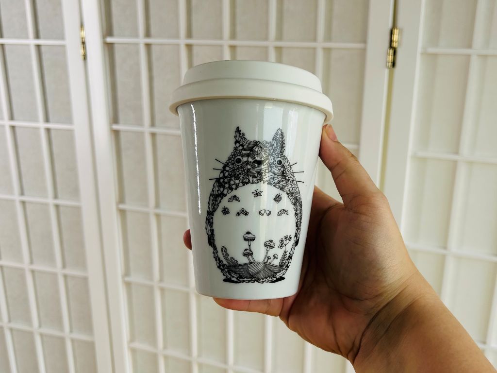 To-Go mug "Totoro coloring book" 300 ml