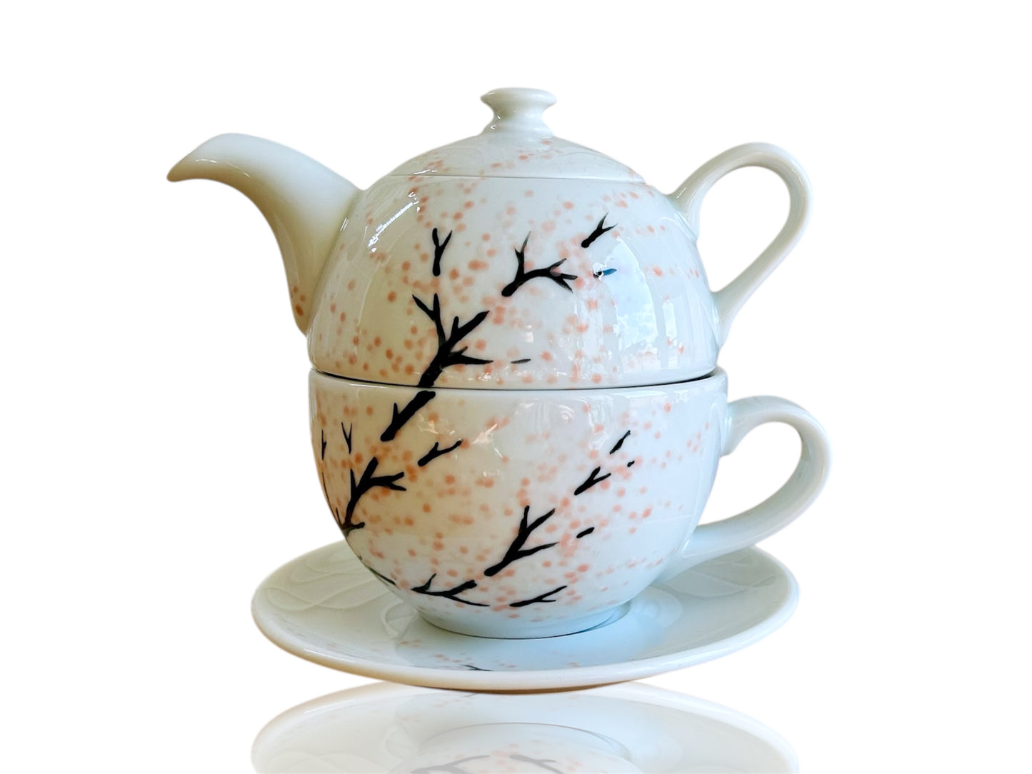 tea set "Morning Under the Cherry Tree"